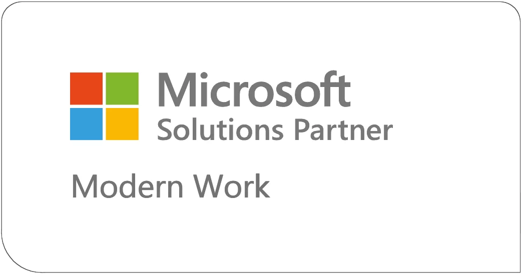 Microsoft Partner Modern Work Logo Microsoft Solution Partner Modern Work